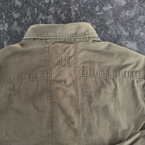 Men's Rock & Republic Casual Button Down Shirt sz Medium - Picture 5 of 14